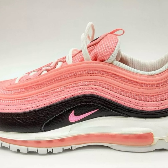 Nike Pink and Black Air Max 97 Sneakers - Picture 7 of 10